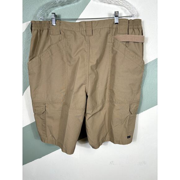 5.11 Tactical Series Men's Size 42 Tan Ripstop Utility Multi Pocket Cargo Shorts - Picture 11 of 11